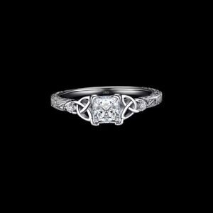 925 Sterling Silver Celtic Ring